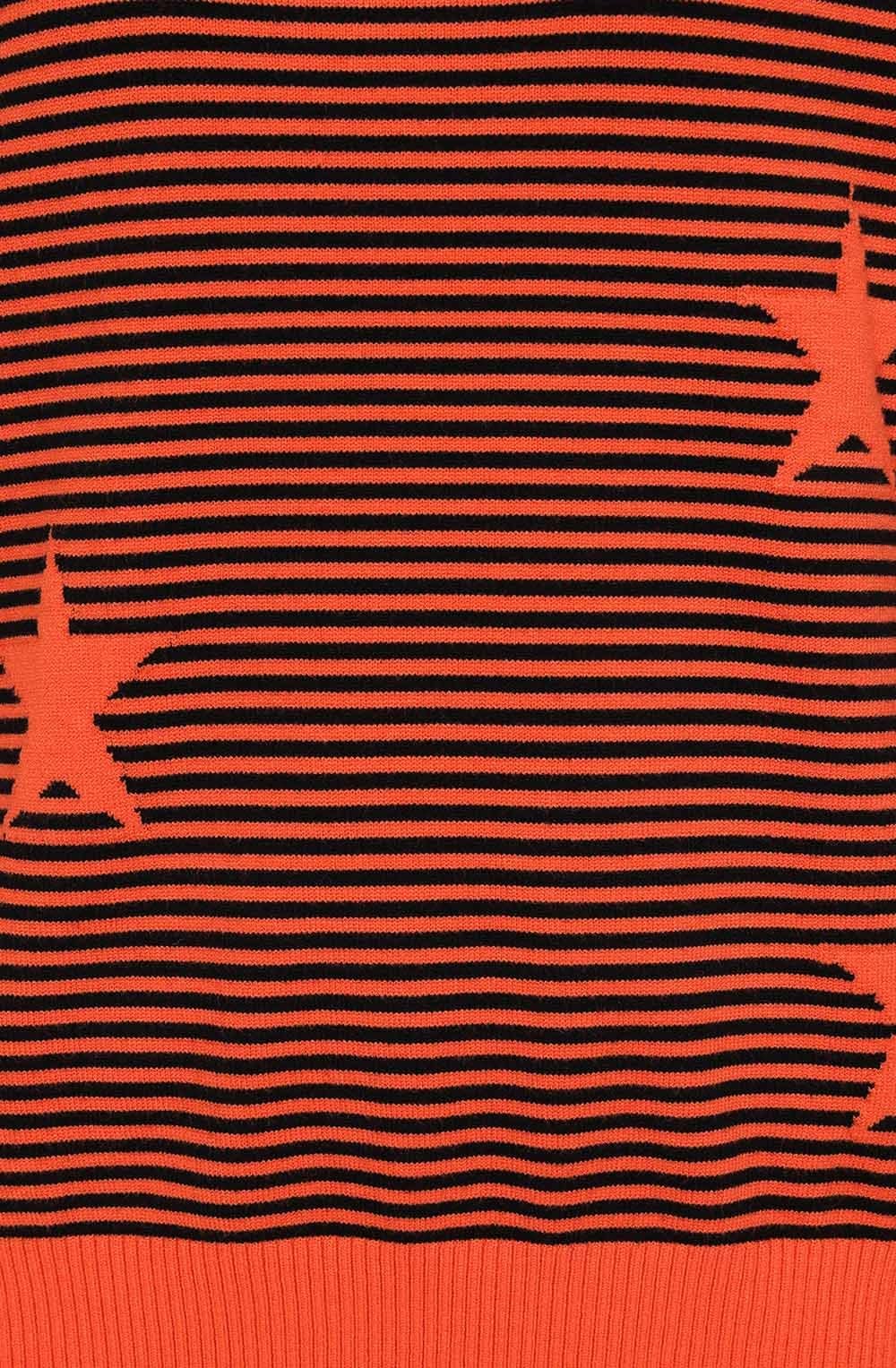 Flame and Black Una Pullover