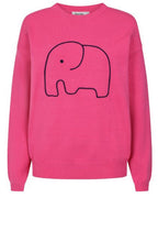 Fuchsia Elephant Jumper