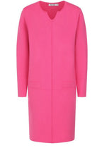 Fuchsia Knitted Vanessa Dress