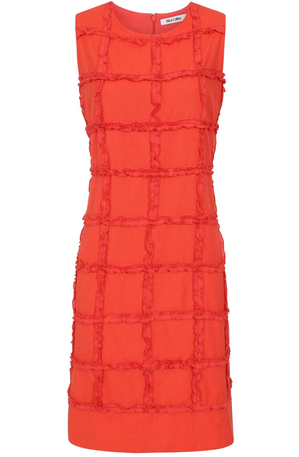 Hot Coral Gigi Dress
