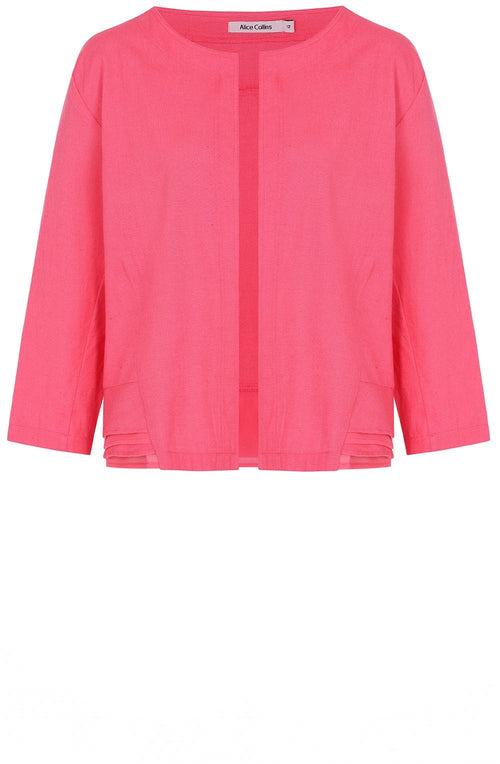 Hot Pink Grace Lightweight Jacket
