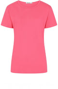 Hot Pink Perfect Plain T Shirt