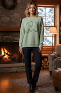 Khaki Elephant Jumper
