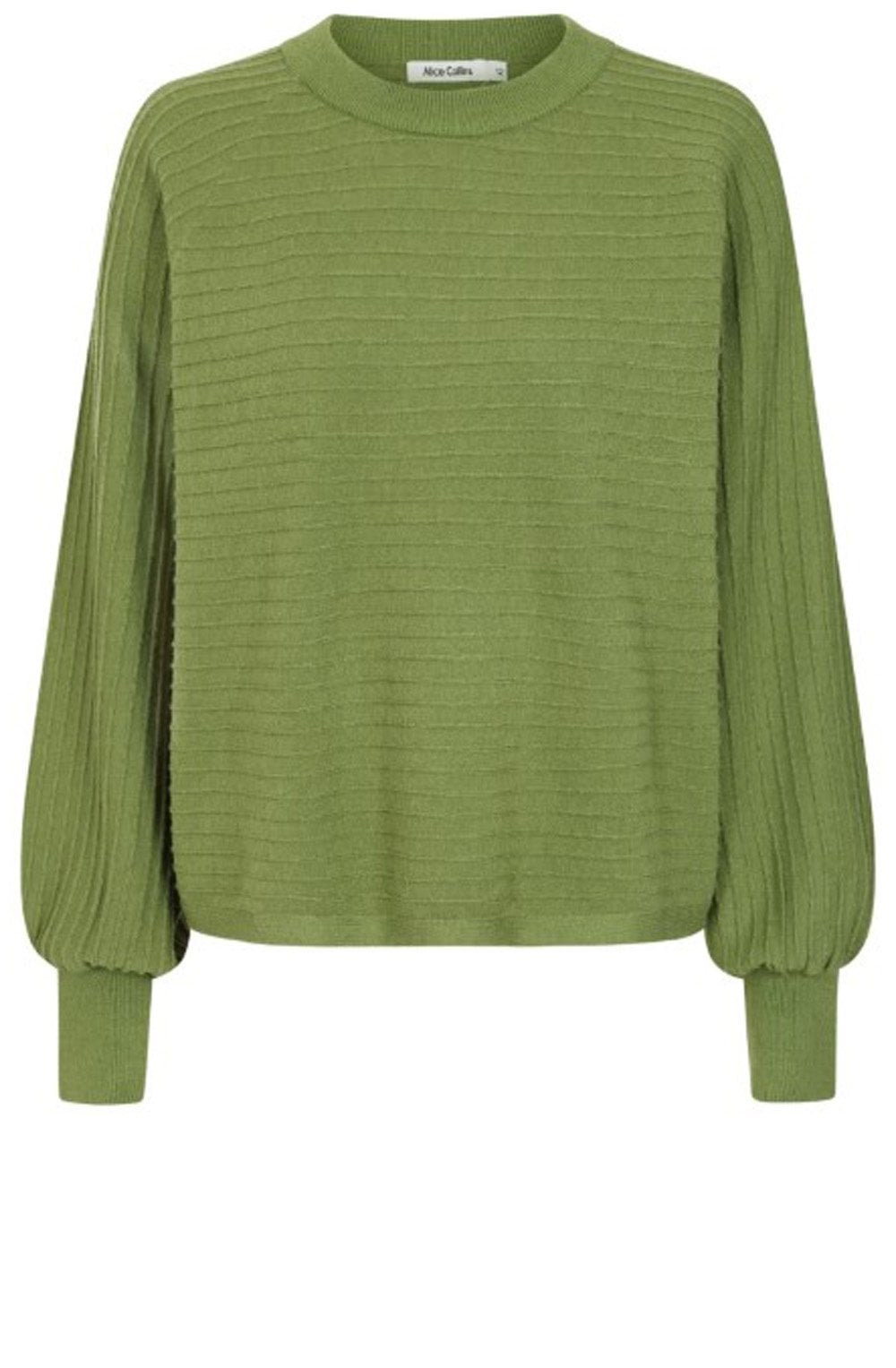 Khaki Misha Cropped Sweater