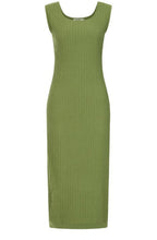 Khaki Misha Knitted Dress