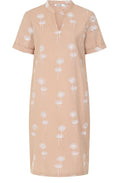 Latte Dandelion Embroidered Hazel dress