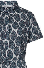 Leaf Verdigris Eleanor Shirt Dress