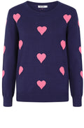 Midnight and Pink Alex Pullover
