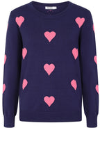 Midnight and Pink Alex Pullover