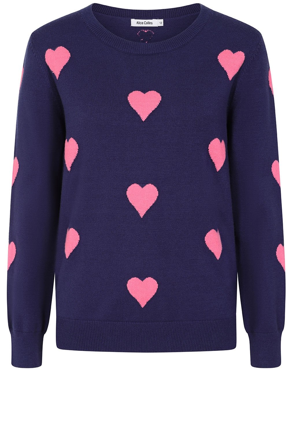 Midnight and Pink Alex Pullover
