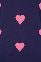 Midnight and Pink Alex Pullover
