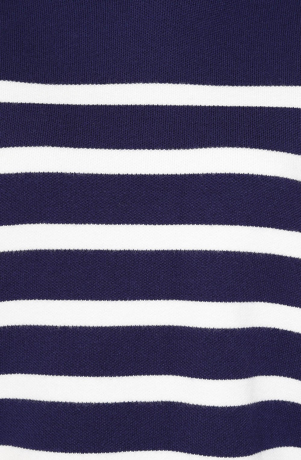 Midnight and White Padstow Hooded Pullover