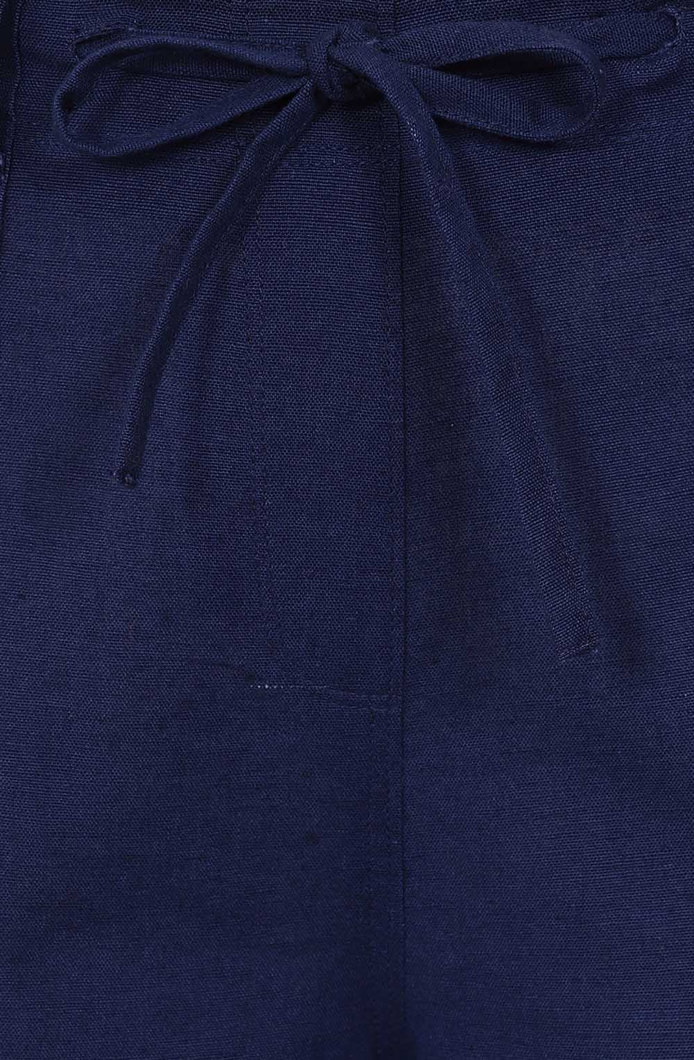 Midnight Blue Myla Lightweight Trousers
