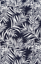 Midnight Palm Leaf Kylie Dress