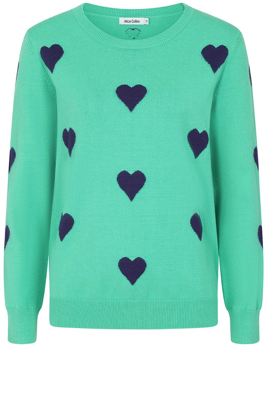 Mint and Midnight Alex Pullover