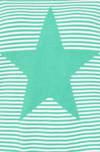 Mint and White Martha Pullover