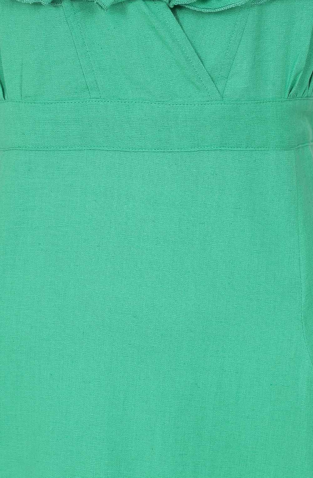 Mint Leaf Kelly Ruffle Dress