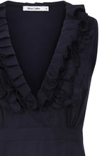 Navy Kelly Ruffle Dress