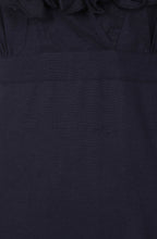 Navy Kelly Ruffle Dress