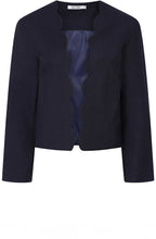 Navy Scallop Jacket