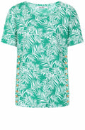 Palm Mint Kylie Shortened Tunic