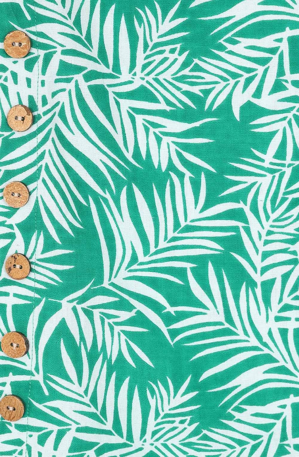 Palm Mint Kylie Shortened Tunic
