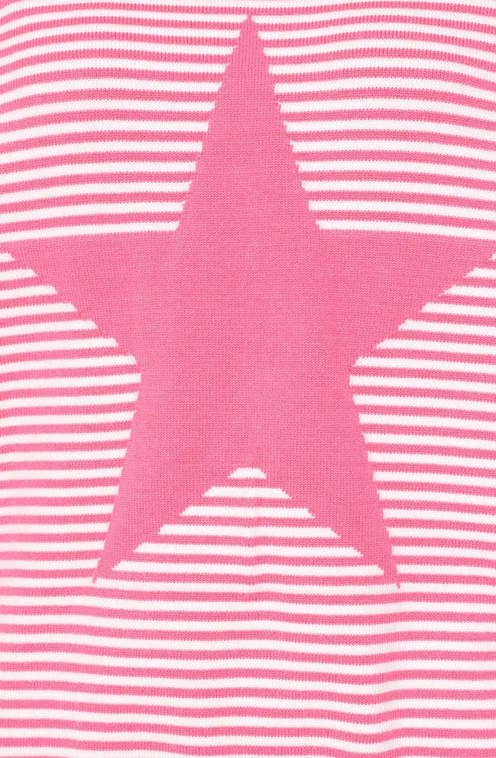 Pink and White Martha Pullover