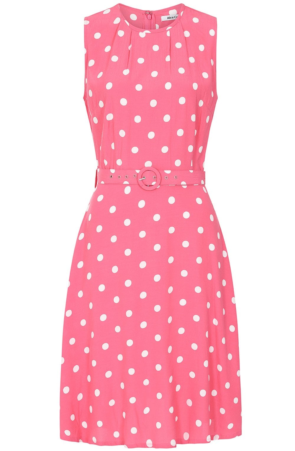 Pink Polka Dot Julia Dress