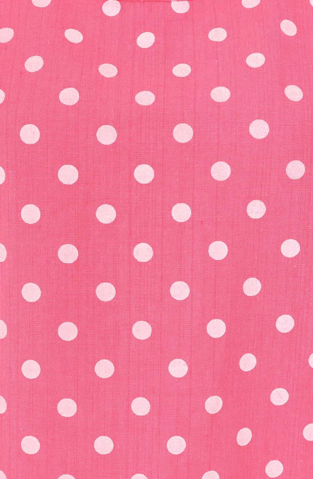 Pink Polka Dot Kylie Shortened Tunic