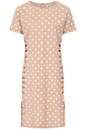 Polka Dot Latte Kylie Dress