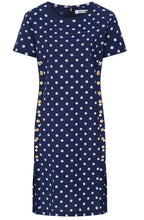 Polka Dot Midnight Blue Kylie Dress