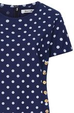 Polka Dot Midnight Blue Kylie Dress