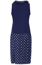 Polka Dot Midnight Kelly Ruffle Dress