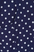 Polka Dot Midnight Kelly Ruffle Dress