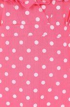 Polka Dot Pink Kelly Ruffle Dress