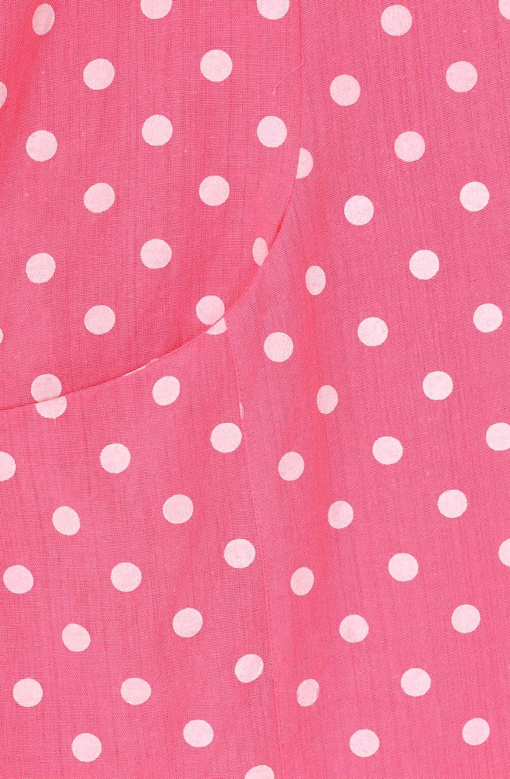 Polka Dot Pink Kelly Ruffle Dress