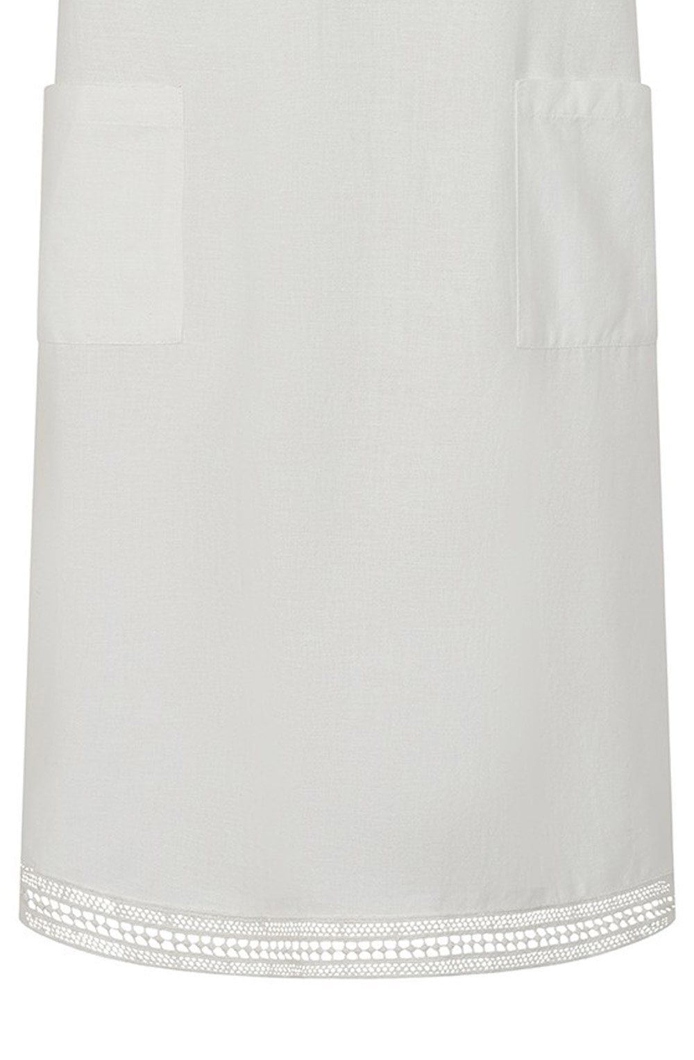 Priya White Embroidered Dress