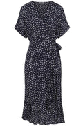 Rich Navy Daisy Lou Lou Dress
