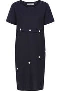 Rich Navy Sasha Dress