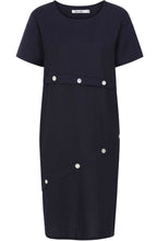 Rich Navy Sasha Dress
