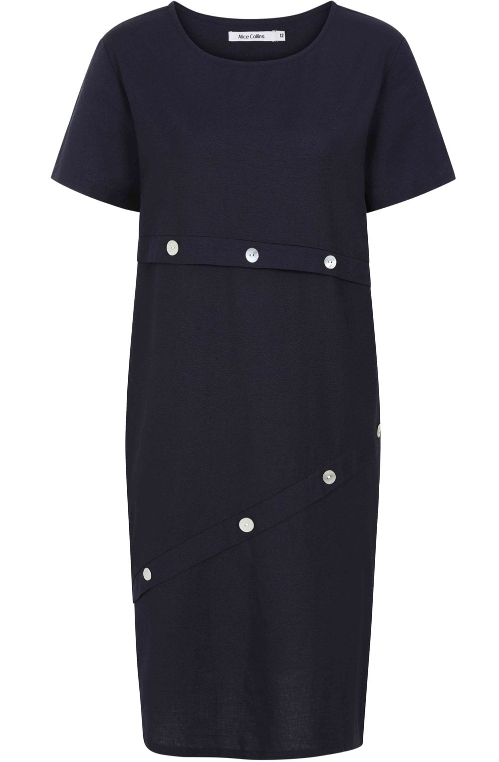 Rich Navy Sasha Dress