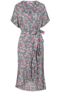 Summer Dusky Floral Lou Lou Dress
