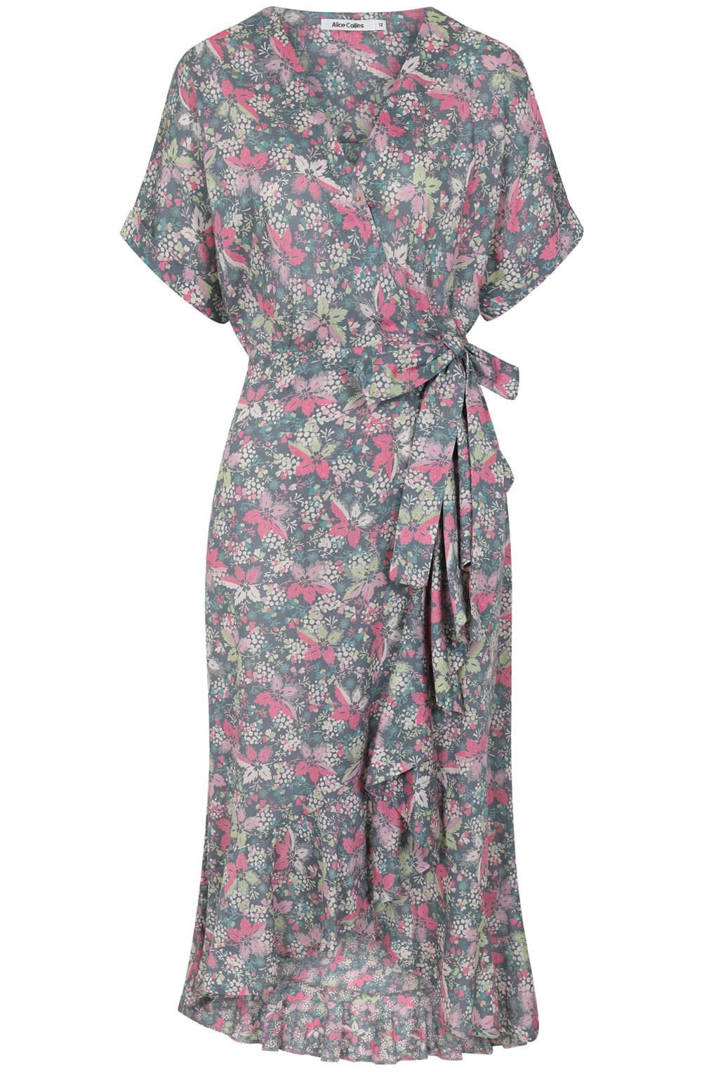 Summer Dusky Floral Lou Lou Dress