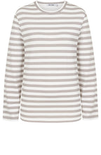 Wild Oat and Dove Striped April Top