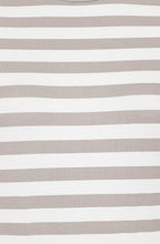 Wild Oat and Dove Striped April Top