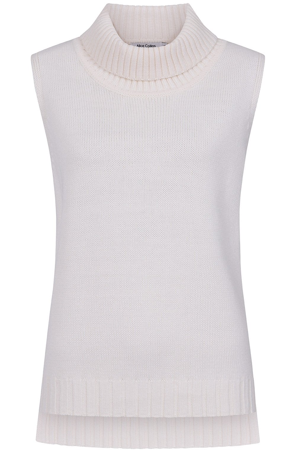 Wild Oat Knitted Polo Neck Wendy Slip