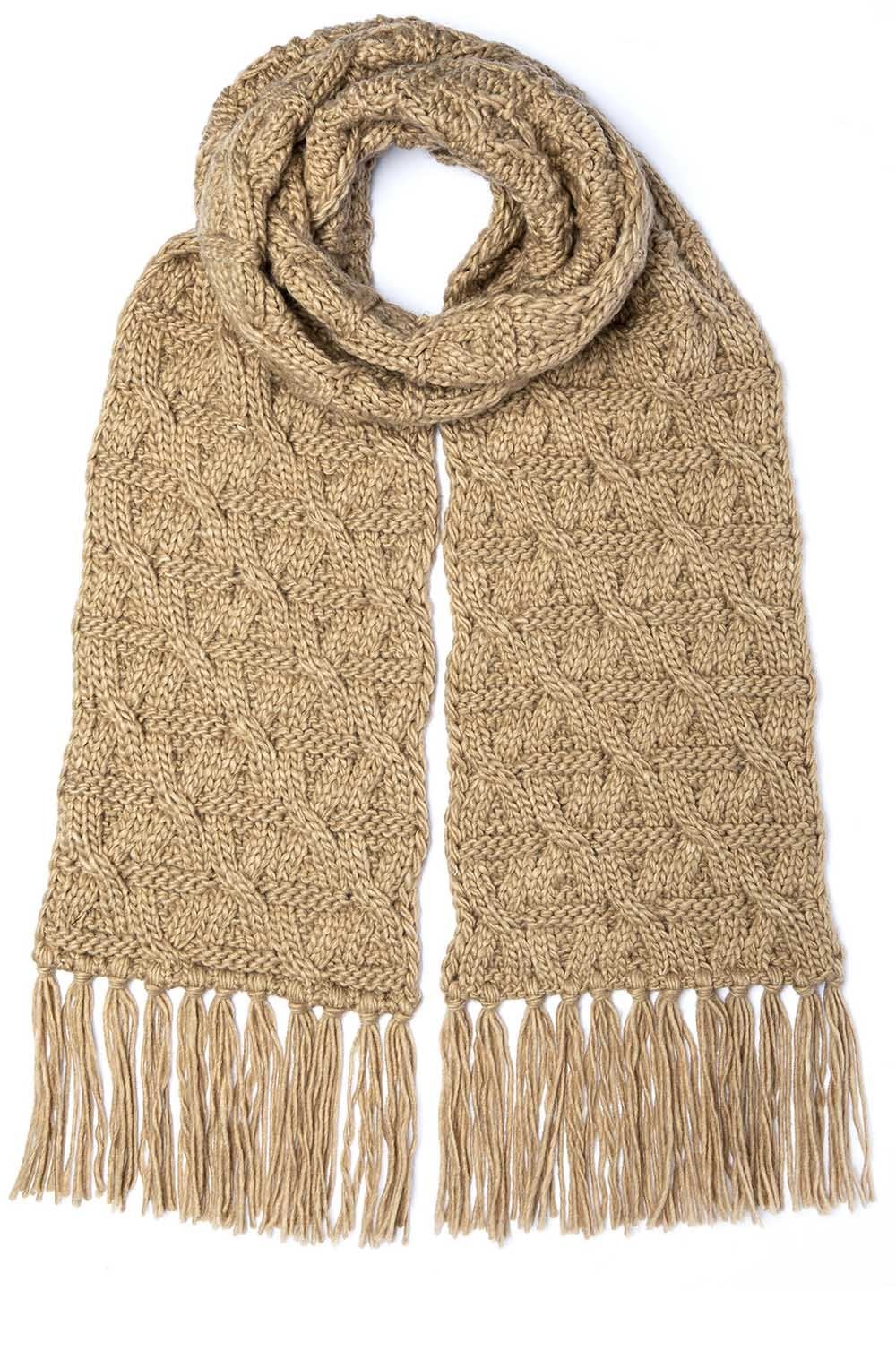 Bella Camel Scarf