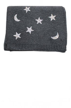 Star & Moon Grey Scarf