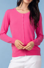 Fuchsia Super Soft Fine Knit Cardigan