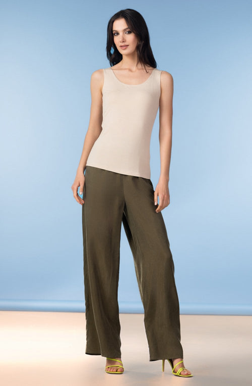 Sand Jersey Vest Top